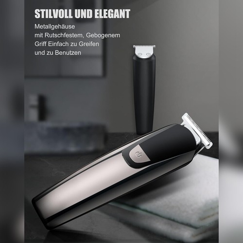 Rasierer Herren Elektrisch mit Akkuanzeige All-in-1 Barttrimmer Herren IPX7 - Bild 8 von 13
