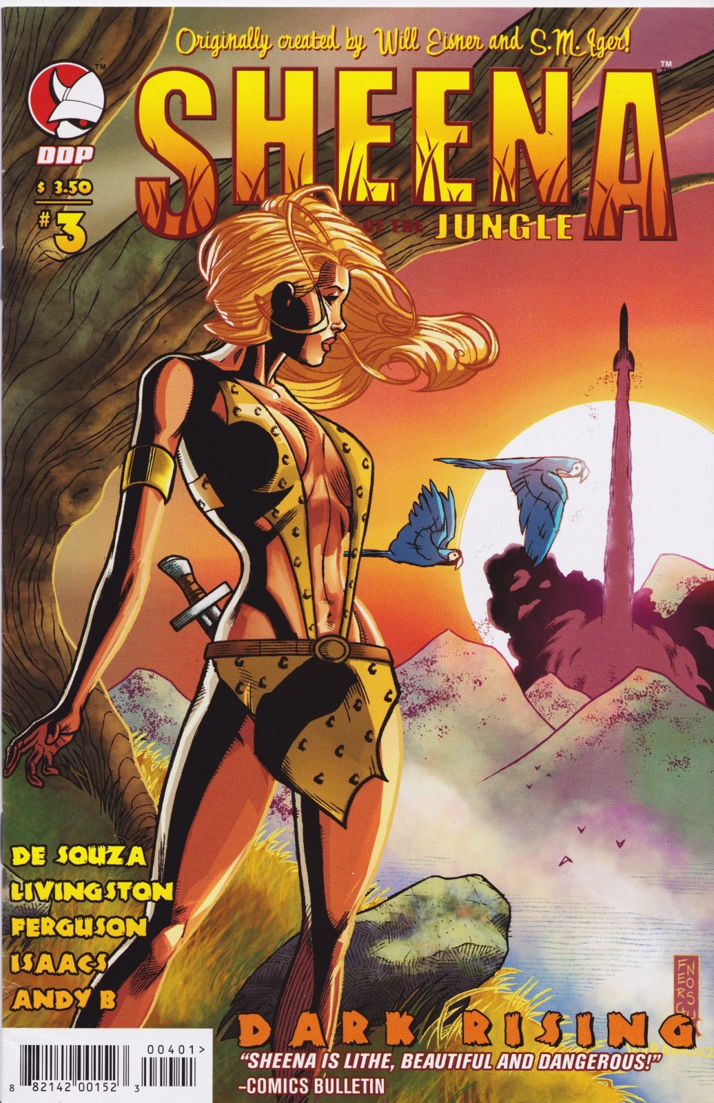 SHEENA Queen of the Jungle DARK RISING #3 (of 3) - Cover A - Back Issue