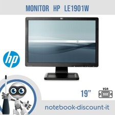 HP Monitor LE1901w Schermo 19" per Computer Desktop  1400x900 px
