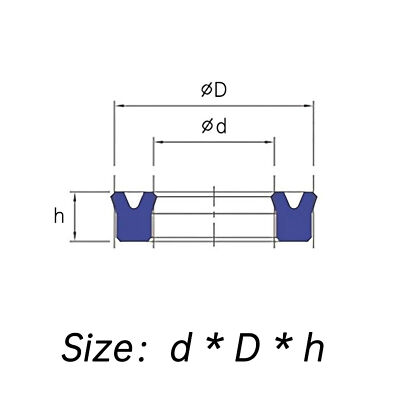 Guarnizione Idraulica Up-25x40x10-pu9425x40x10mm - Foto 2