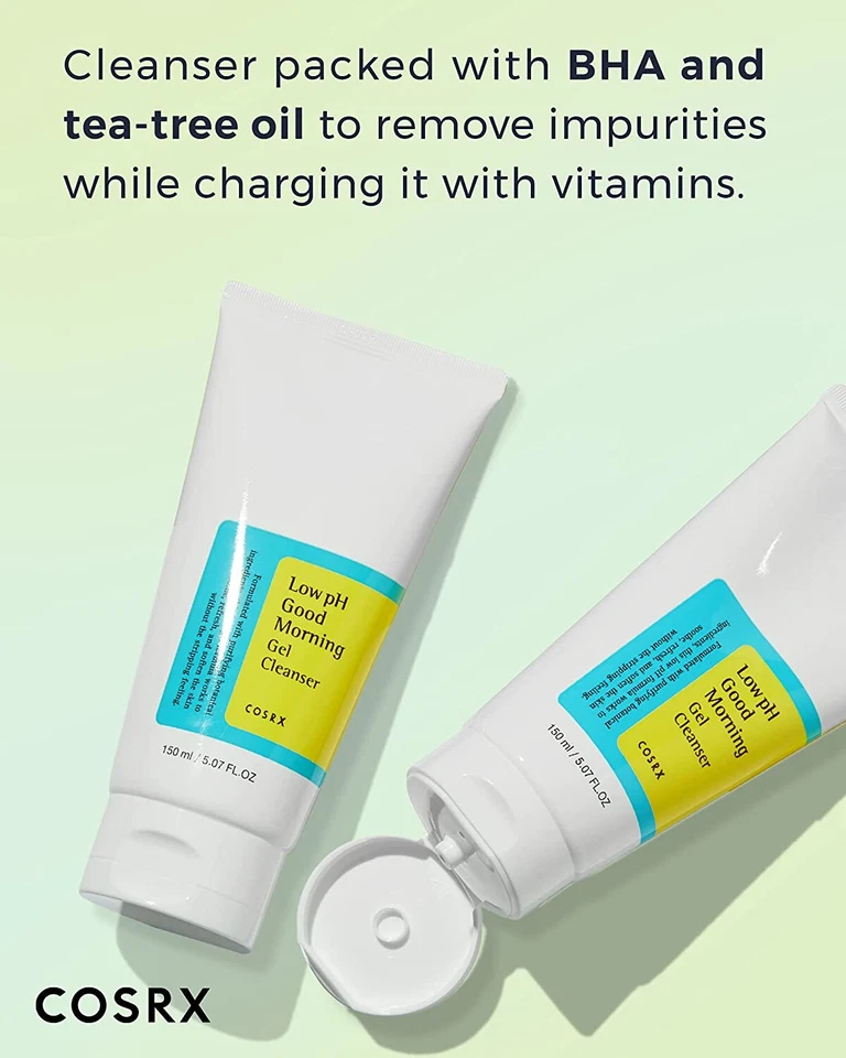 [ COSRX] (EXP) Gel Limpiador Good Morning Bajo pH 150 ml- 03-15-25 Foto 2 de 4