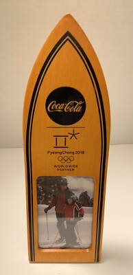 Ski/Snowboard Picture Frame 2018 Coca Cola Olympic 