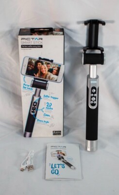 Pictar Smart Selfie Stick - Black