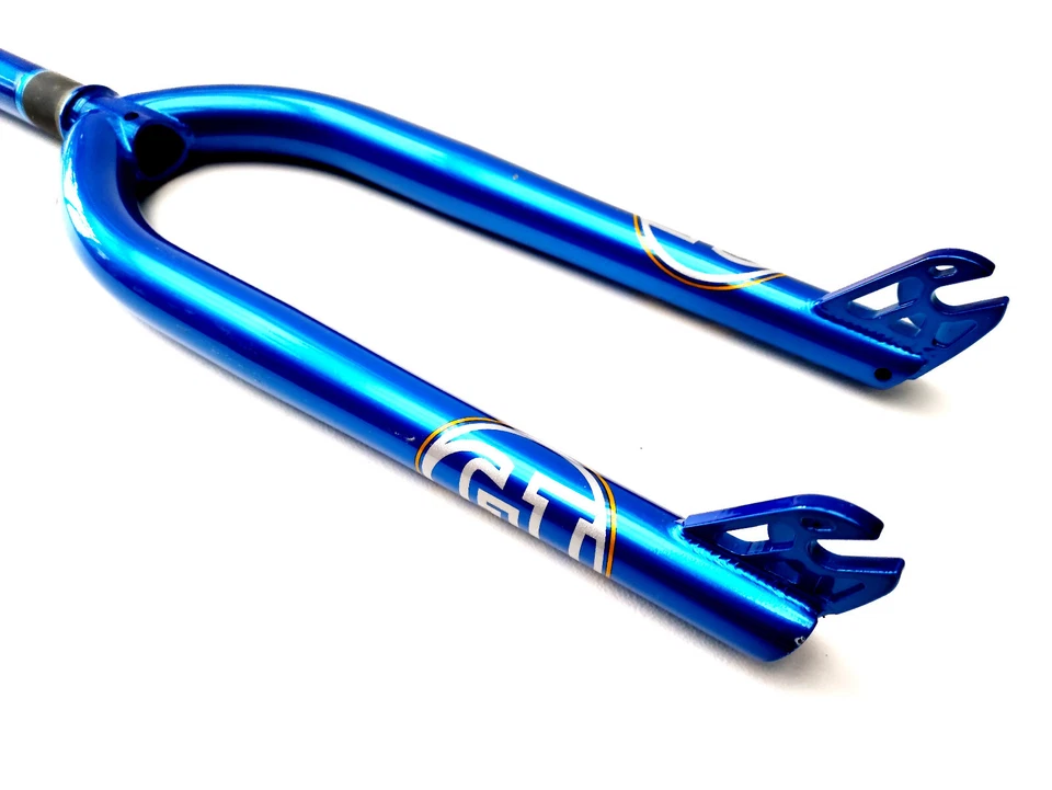 Horquilla BMX Light GT Cr-Mo Freestyle 1 1/8" Azul Metálico 24" Midschool NUEVO NOS Foto 4 de 4