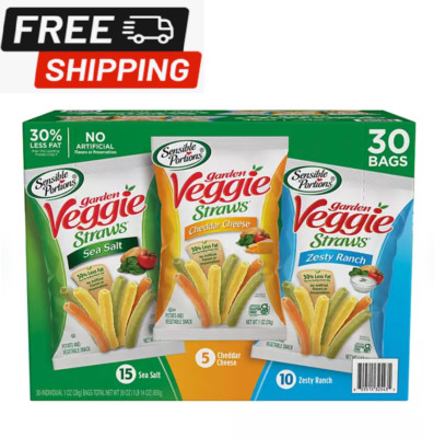 Sensible Portions Garden Veggie Straw Variety Pack (30 pk.)