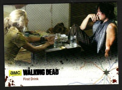 THE WALKING DEAD SEASON 4 PART 1 BLACK FOIL PARALLEL CARD 55 BETH & DARYL