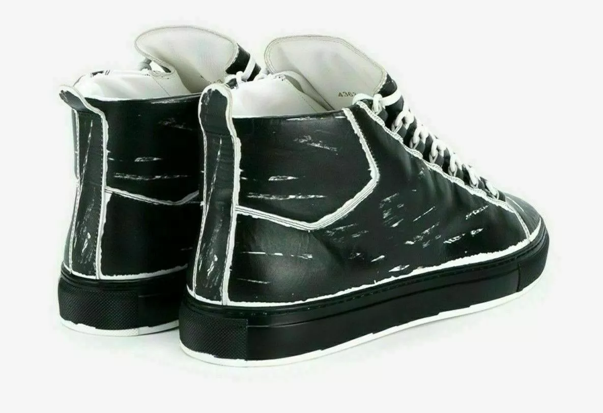 Behandling vejr Mentor Balenciaga Arena Leather High-Top Sneakers Trainers Shoes Trainers Distressed | eBay Behandling vejr Mentor Balenciaga Arena Leather High-Top Sneakers Trainers Shoes Trainers Distressed | eBay