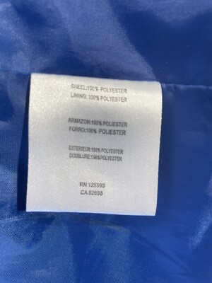 しゃつ Ellen Tracy Women's Windbreaker Jacket Sz Medium Ultramarine Blue