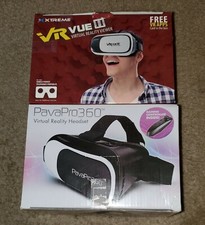 Virtual Reality Viewer Headset Lot Of 2 