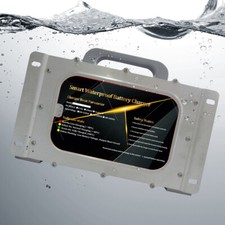 48V 15A for Club Car Golf Cart Battery Charger 3 Pin Round Plug IP67 Waterproof