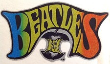 Vintage The Beatles Music Band John Paul George Ringo Glitter Iron On Transfer