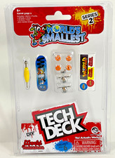 Worlds Smallest Tech Deck World Industries Mini Fingerboard Skateboard