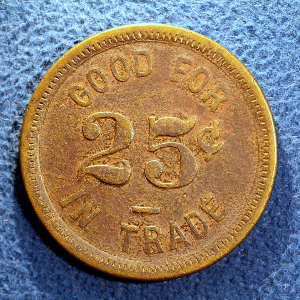 RARE & UNLISTED Washington token - Echo Cafe, 25¢, Vancouver, Wash. | eBay
