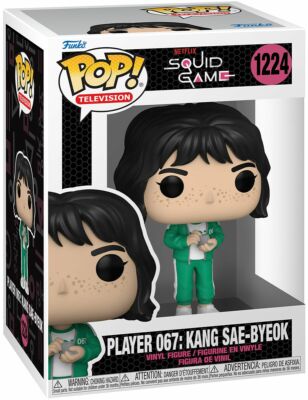 Kang Sae-Byeok Player 067 Squid Game Netflix POP! Television #1224 Figur Funko