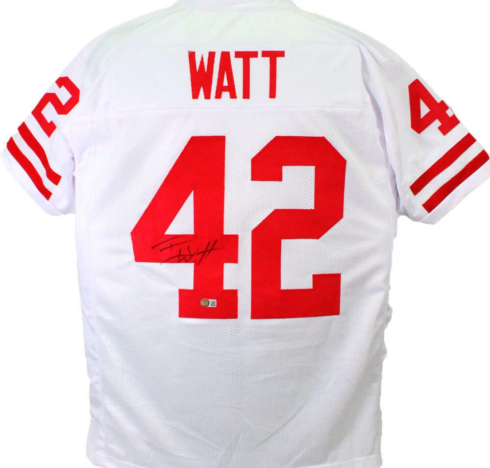 White tj watt deals jersey