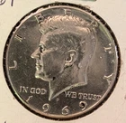 1969 d kennedy half dollar uncirculated