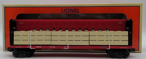 Coche plano Lionel 2343071 O CSX Centerbeam #600700 EX/caja | Condition: Used