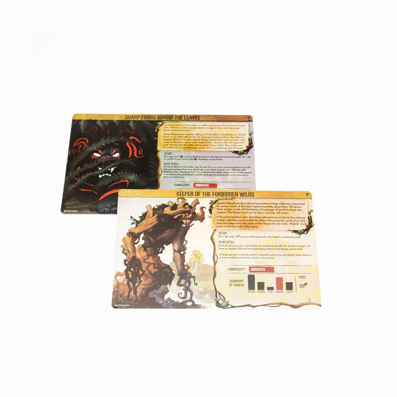 Остров духов: Панели Spirit из фольги премиум-класса Ветка и Коготь