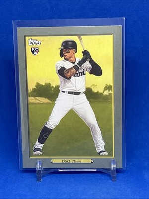 2020 Topps Series 2 Turkey Red #TR-48 Isan Diaz Rookie RC - Miami Marlins