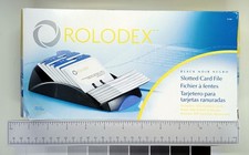 NOS Rolodex 67261 Slotted Card File w/ 200 2-5/8"x4" cards A-Z Tabs