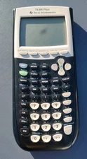 Texas Instruments TI-84 Plus Graphing Calculator w/Slipcover - Black *Tested*
