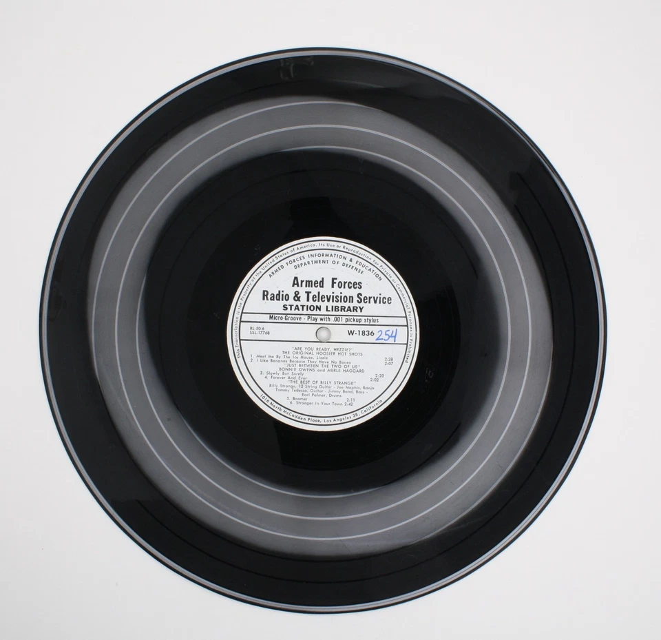 AFRTS Bonnie Owens Merle Haggard Jimmie Rodgers Hoosier Hot Shots Armed Forces - Image 2 of 4