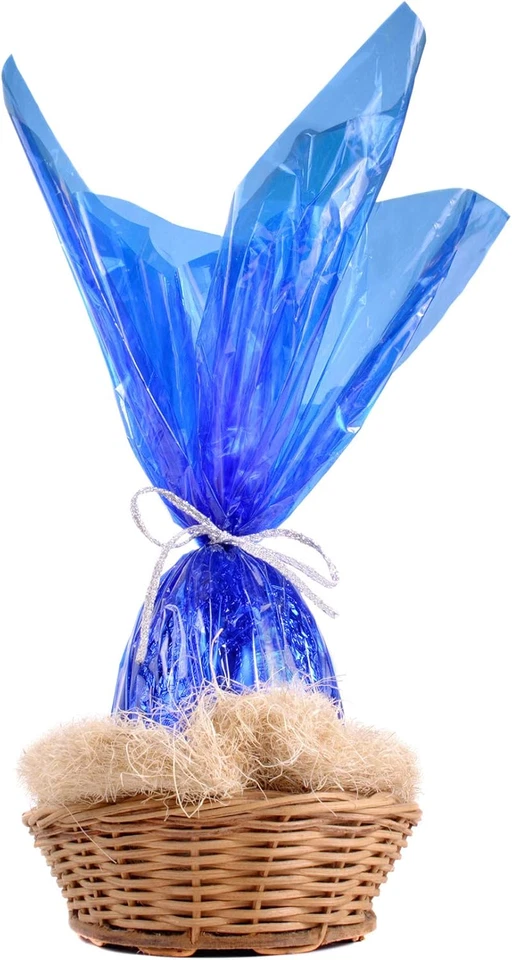Translucent Blue Cellophane Roll, 16"X100' for Gift Baskets and Crafts - Image 3 of 4