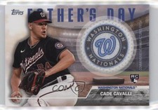 2023 Topps Series 2 Father's Day Commemorative Team Cade Cavalli Patch 17l5