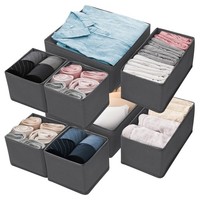 Schubladen Ordnungssystem Kleiderschrank Organizer Faltbox Aufbewahrung 8Er Set