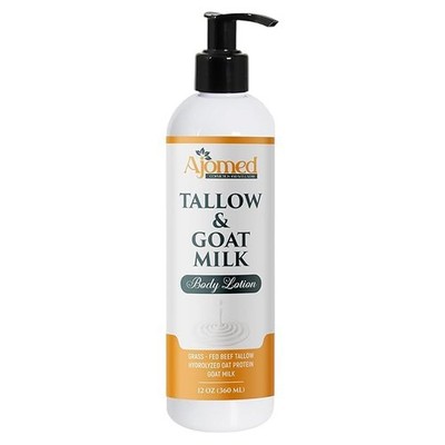 Tallow & Goat Milk Body moisturizing Lotion for Sensitive Skin, handmade tall...
