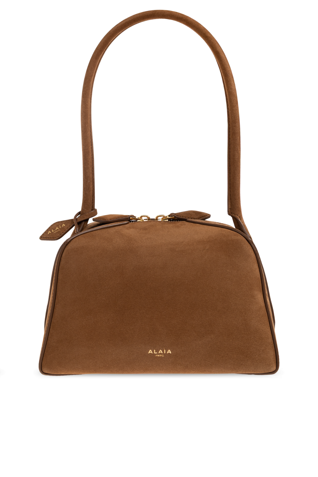 Alaïa Le Bouledogue Small Brown Shoulder Bag New