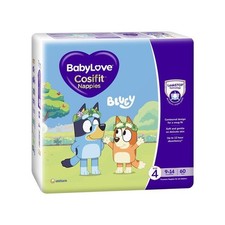 BabyLove Cosifit Nappies Size 4 9-14kg 60 Pack
