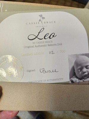 Reborn Baby Doll Léo de Cassie Brace par JENNY ( Bébé Reborn Reborn Baby Doll Léo de Cassie Brace par JENNY ( Bébé Reborn