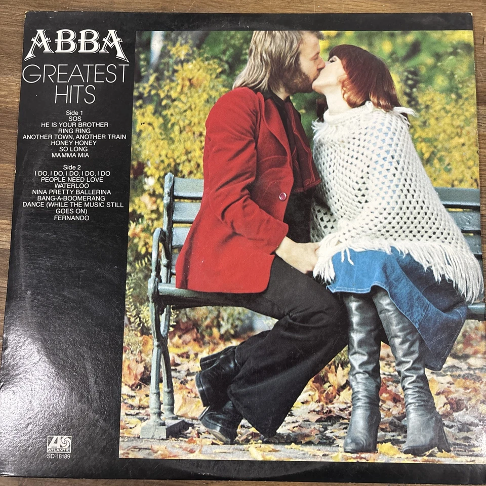ABBA Greatest Hits Vinyl LP Record Atlantic SD 18189 VG++ - Image 3 of 4