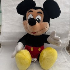 Vintage Mickey Mouse 13 Plush Disneyland Walt Disney World