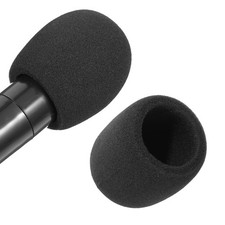 2PCS Mic Cover, Foam Microphone Windscreen, Black Cover for...