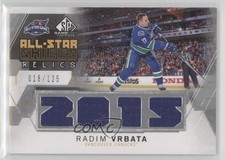 2015-16 SP Game-Used 2015 All-Star Skills Relics 18/125 Radim Vrbata #AS-RV xp6