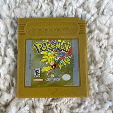 Pokemon Gold Version (Nintendo Game Boy Color, 2000) GBC Authentic Dry Battery