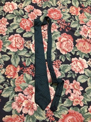 Vintage Cerutti 1881 Paris klassische Seidenkrawatte gestreift Made in France...