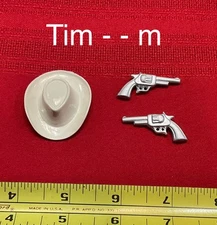 Custom Hat and Pistols For The Hartland Lone Ranger 800 Series