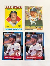 (4) WADE BOGGS-(2) 1988 DONRUSS MVP#BC-7-1988 TOPPS ALL STAR#388-1991 SCORE#393