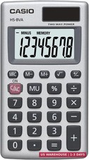 Mini 8-Digit Solar Calculator Pocket Size Por...