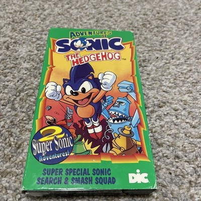 Sonic the Hedgehog - ''Super Special Sonic Search  Smash Squad'' (VHS, 1994)