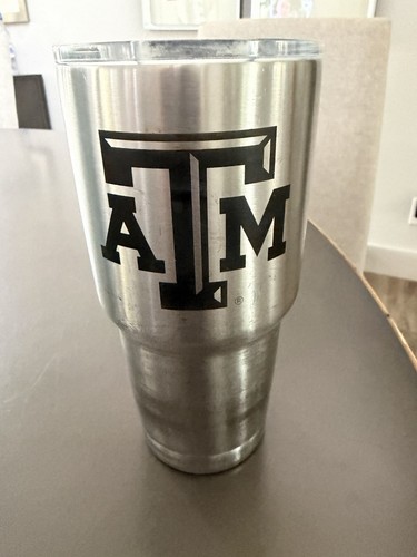 YETI Texas A&M Rambler w Magslide Lid Good Condition 30 oz.