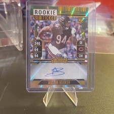 Panini Contenders 2024 Rookie Ticket Austin Booker Chicago Bears Auto #298