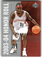 Ricky Davis 2003-04 Upper Deck Honor Roll #11 Cleveland Cavaliers
