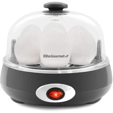 Rapid Egg Cooker for 7 Perfectly Boiled Eggs - Poacher & Omelet Maker