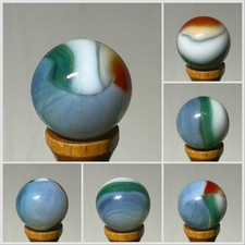Vitro Agate Tri Lite Marble .62  NM  