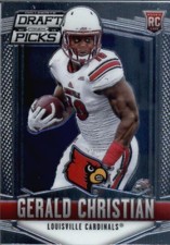2015 Panini Prizm Draft Picks #187 Gerald Christian RC - FB