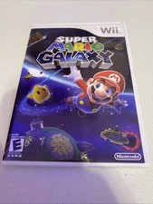 Super Mario Galaxy Wii Complete with Game/Case/Manual/Inserts Works